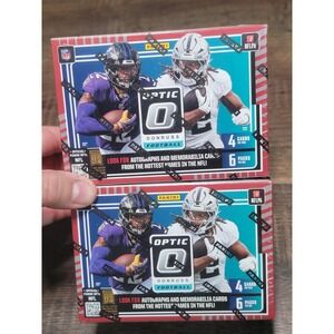 2025 lot of 8 Panini Donruss Optic Football Blaster Box NFL Cards Sealed‎ New